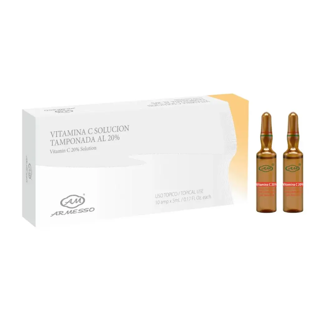 VITAMINA C AL 20% AMPOLLETA