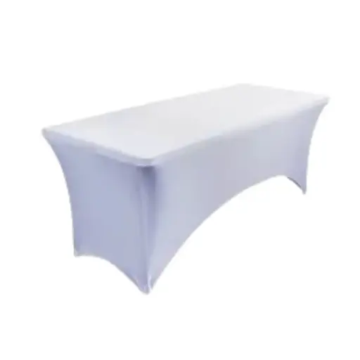 [30344] CUBRECAMILLA ELASTICA BLANCA